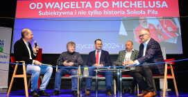 Spotkanie z okazji promocji książki o historii WKS Sokół Piła