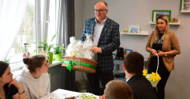Świąteczna wizyta w Placówce Opiekuńczo-Wychowawczej w Pile