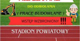 Stadion przy Okrzei chwilowo zamknięty 