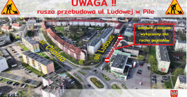 Remont odcinka ul. Ludowej. Od czwartku będzie zamknięty