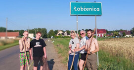 Wakacyjne porządki z udziałem podopiecznych ZPW w Łobżenicy