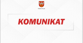 Komunikat Starostwa Powiatowego w Pile