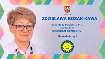 Radna Rady Powiatu z Orderem Uśmiechu