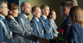 Gratulacje dla kadry Komendy Powiatowej Policji w Pile 
