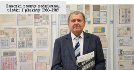 Wystawa znaczków Poczty Podziemnej ze zbiorów Edwina Klessy  