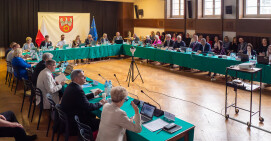 O wsparciu jednostek OSP, pomocy powodzianom i wyrzyskiej kolejce