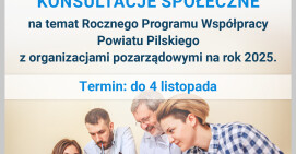 Konsultacje społeczne trwają do 4 listopada