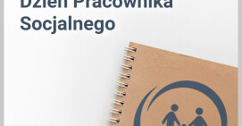Podziękowania i życzenia dla pracowników socjalnych