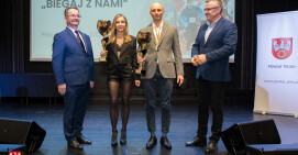 Nagrody dla laureatów cyklu Biegaj z nami