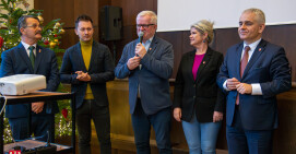 Życzenia dla pracowników od Zarządu Powiatu w Pile 