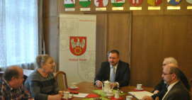 Peter Erk odwiedził Starostwo
