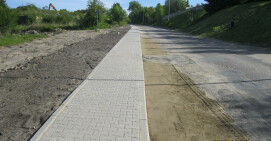 Nowy chodnik w Kotuniu