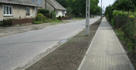 Młotkowo na nowy chodnik
