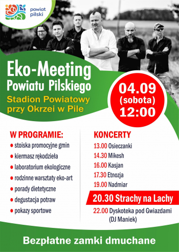 Eko- Meeting Powiatu Pilskiego na Stadionie Powiatowym przy Okrzei 