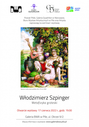 Włodzimierz Szpinger - wybitny artysta 17 czerwca w Galerii BWA. Zapraszamy 