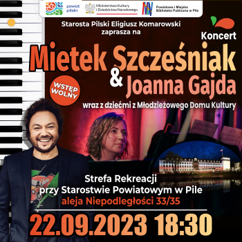 Koncert Mieczysława Szcześniaka i Joanny Gajdy