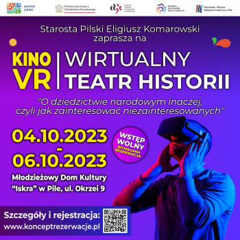 Wirtualny Teatr Historii w MDK ISKRA w Pile  