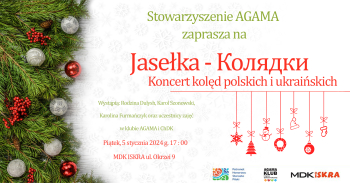 Jasełka i koncert kolęd polskich i ukraińskich 