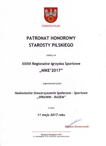 XXXIII Regionalne Igrzyska Sportowe NIKE 2017