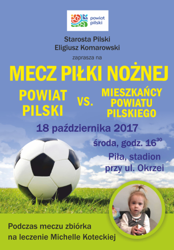 Mecz Piłki Nożnej Powiat Pilski vs. Mieszkańcy Powiatu Pilskiego