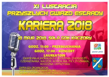 XI Lustracja Przyszłych Gwiazd Estrady "Kariera 2018"