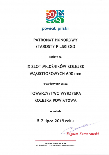 IX Zlot Miłośników Kolejek Wąskotorowych 600 mm