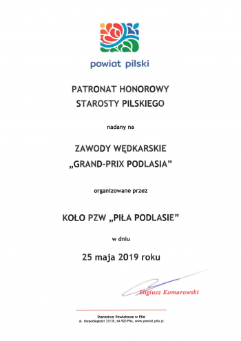 Zawody Wędkarskie "Grand-Prix" Podlasia