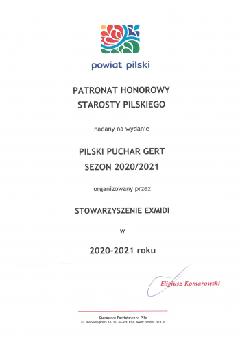 Pilski Puchar Gert Sezon 2020/2021 