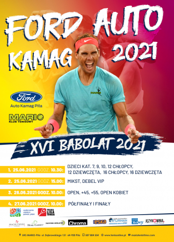 XVI BABOLAT 2021 - Turniej tenisowy