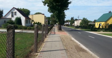  Chodnik w Kruszewie po remoncie