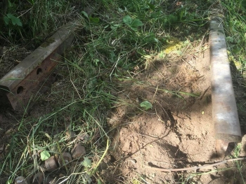 Skradziono ok. 100 metrów szyn WKP