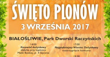 Powiatowe Święto Plonów odbędzie się w Białośliwiu!