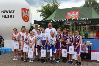 Turniej koszykówki ulicznej o Puchar Starosty Pilskiego