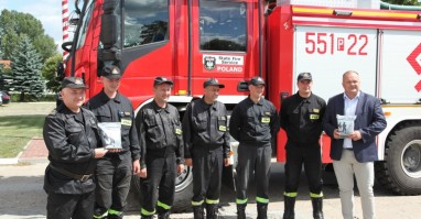 Pilscy strażacy wrócili ze Szwecji. Przez dwa tygodnie gasili pożary lasów