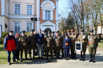 Goście z Kołobrzegu oddali hołd pilskim bohaterom Straży Granicznej II RP 