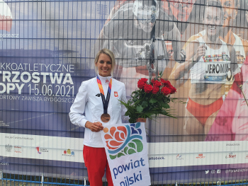Justyna Franieczek brązową medalistką Mistrzostw Europy!