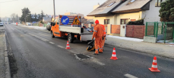 Bieżące naprawy dróg powiatowych w Pile   