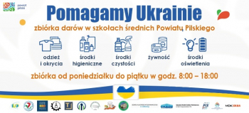 Powiat uruchamia punkty zbiórki darów dla obywateli Ukrainy