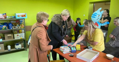 Dary dla uchodźców z Ukrainy zamieszkałych w Kijaszkowie 