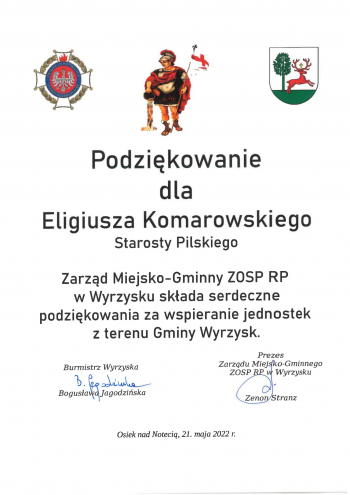 Zarząd Miejsko-Gminny ZOSP RP w Wyrzysku 
