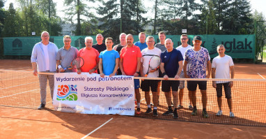 Turniej tenisowy Fish Cup pod patronatem Starosty Pilskiego