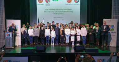 Nagrody dla laureatów Olimpiady Ekologicznej