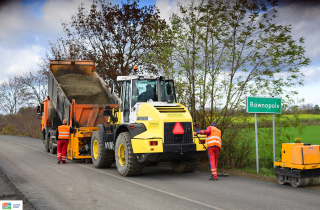 Modernizacja drogi w Równopolu