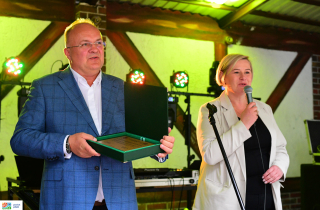 starosta Eligiusz Komarowski i radna Ewa Ramusiewicz