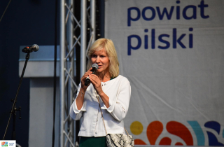 Joanna Wyrwa - Krzyżańska dyrektor biblioteki w Pile