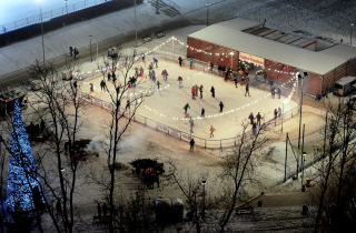 Mikołajki i otwarcie lodowiska na Stadionie Powiatowym 