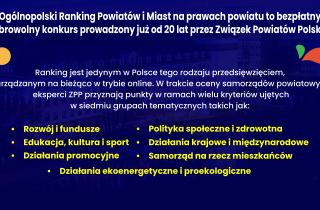 ranking powiatów ZPP
