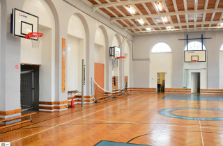 sala gimnastyczna w "Budowlance" 