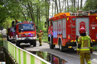 manewry strażackie w Krępsku  